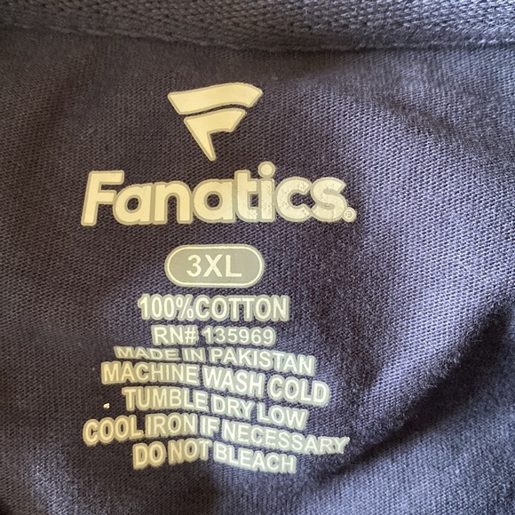 Fanatics Blue and Orange Detroit Tigers Sports Short Sleeve Shirts - Picture 3 of 3